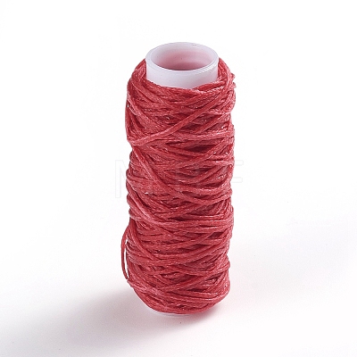 Waxed Polyester Cord YC-WH0007-03B-03-1