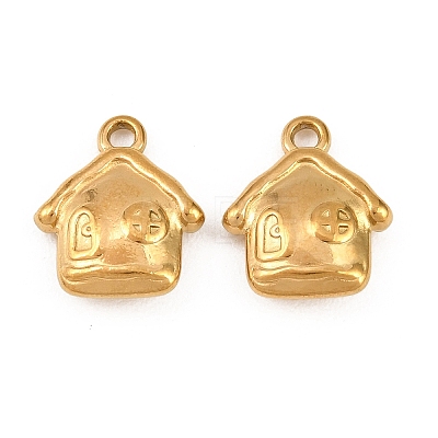 304 Stainless Steel Pendants STAS-A135-07C-G-1