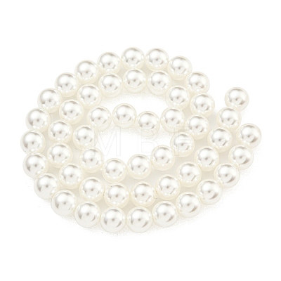 Glass Pearl Beads Strands X-HY-G002-01D-01-1