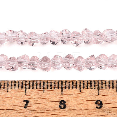 Transparent Glass Beads Strands GLAA-N018-4mm-08-1