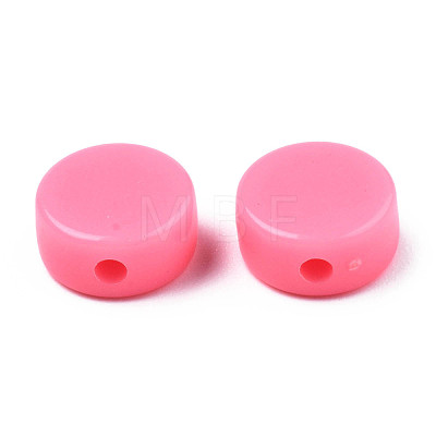 Opaque Acrylic Beads SACR-N014-002G-1