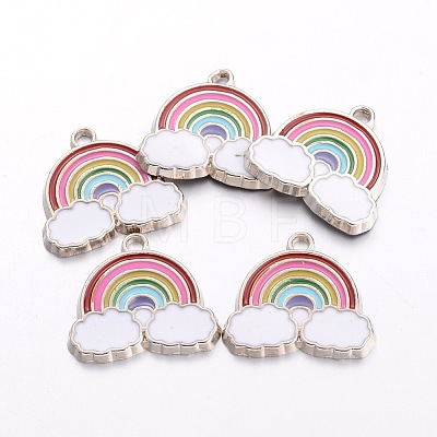Alloy Enamel Pendants LS-EA214Y-NF-1