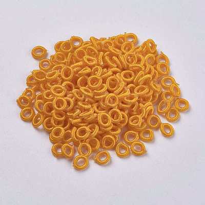 Polyester Cord Beads WOVE-K001-B09-1