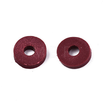 Handmade Polymer Clay Beads CLAY-Q251-4.0mm-103-1