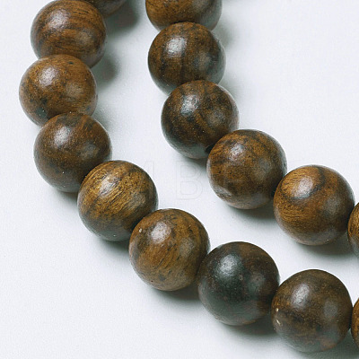 Natural Yellow Rosewood Beads WOOD-J001-01-6mm-1