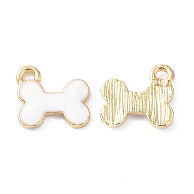 Bone Alloy Enamel Pendants ENAM-B045-02LG-04-1