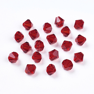 Faceted Imitation Austrian Crystal Bead Strands G-M180-6mm-05B-1