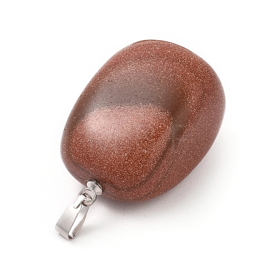 Synthetic Goldstone Pendants G-k302-B10-1