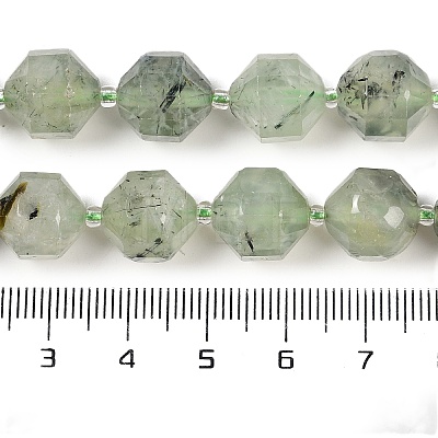 Natural Prehnite Beads Strands G-O201B-144H-1