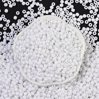 Opaque Acrylic Beads SACR-A007-01A-17-1