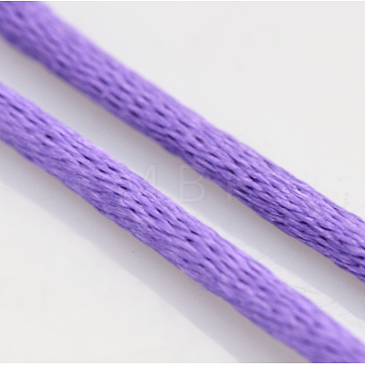 Macrame Rattail Chinese Knot Making Cords Round Nylon Braided String Threads X-NWIR-O001-A-09-1