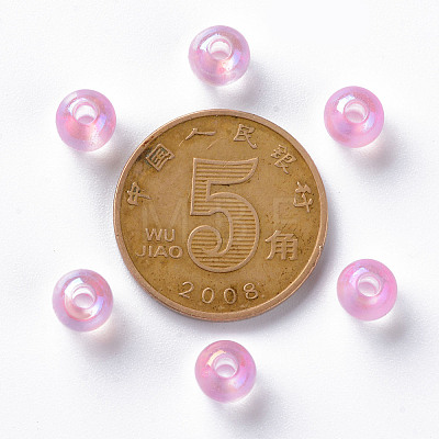 Transparent Acrylic Beads X-MACR-S370-B6mm-708-1