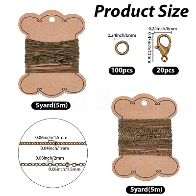 DIY Necklaces Making Kits DIY-SP0007-86-1