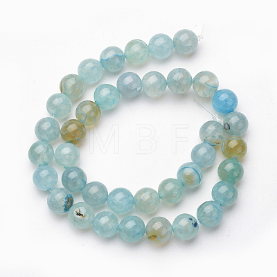 Natural Agate Beads Strands X-G-J361-01-8mm-1