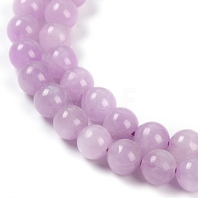 Natural Kunzite Beads Strands G-K285-01-8mm-1