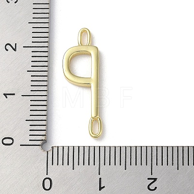 Rack Plating Brass Connector Charms KK-P245-07G-P-1