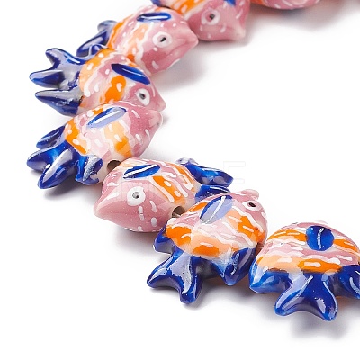 Handmade Porcelain Beads X1-PORC-G002-54H-1