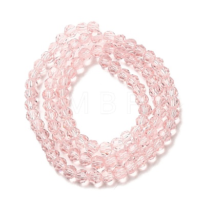 Transparent Glass Beads Strands EGLA-A035-T4mm-D20-1