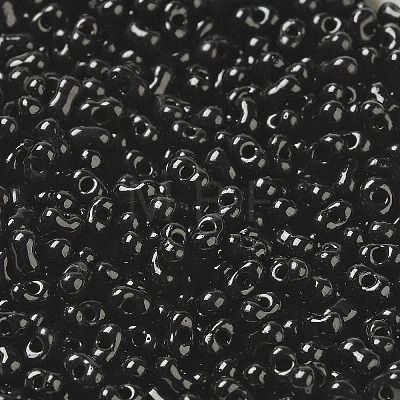 Opaque Glass Seed Beads SEED-K009-06B-01-1