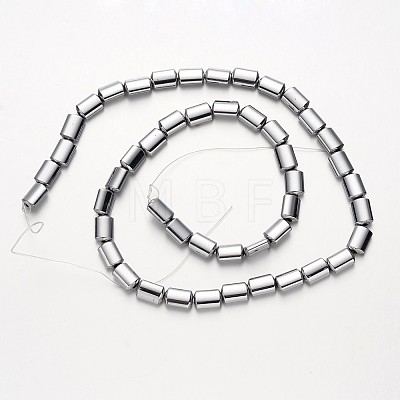 Electroplate Non-magnetic Synthetic Hematite Bead Strands G-F300-01A-01-1