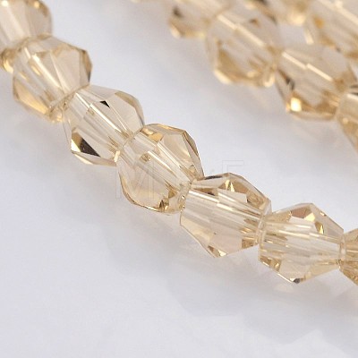 Bicone Glass Beads Strands EGLA-P016-4mm-12-1