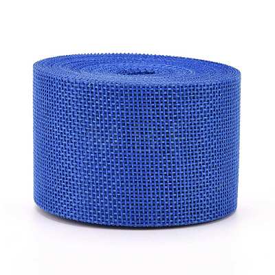 Polyester Imitation Linen Wrapping Ribbon OCOR-G007-01D-1