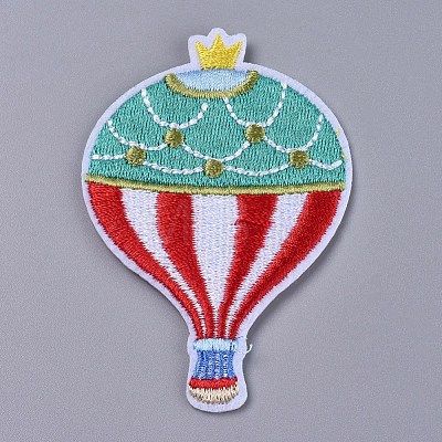 Computerized Embroidery Cloth Iron On/Sew On Patches DIY-D030-E05-1