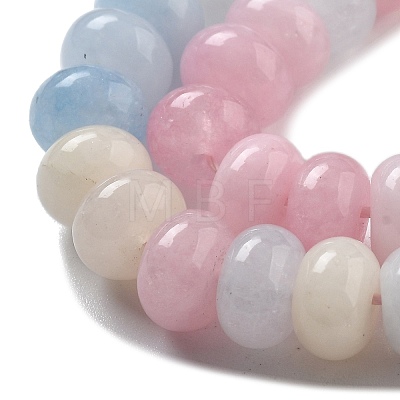 Natural White Jade Beads Strands G-E507-01N-1