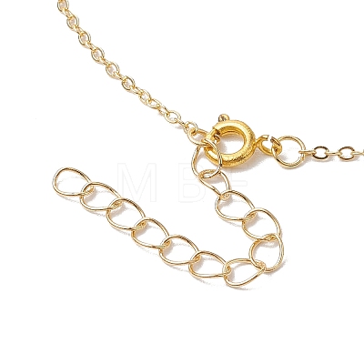 Brass Cable Chains Necklace NJEW-JN04691-1