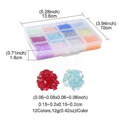 144g 12 Colors Transparent Electroplate Glass Beads GLAA-YW0001-93-1