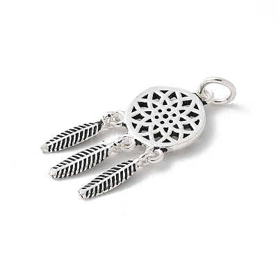 S925 Sterling Silver Pendant STER-H115-10A-AS-1