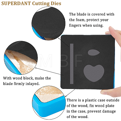 SUPERDANT 1Pc Wood Cutting Dies DIY-SD0001-99A-02-1