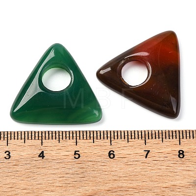 Natural Agate(Dyed & Heated) Pendants G-B122-01-1