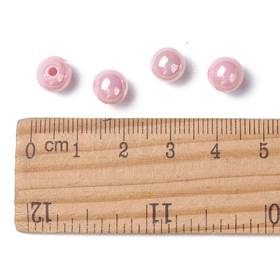 Opaque Acrylic Beads X-MACR-S370-D8mm-A01-1