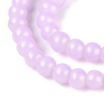 Baking Paint Glass Pearl Beads Strands DGLA-ZX001-05B-09-1