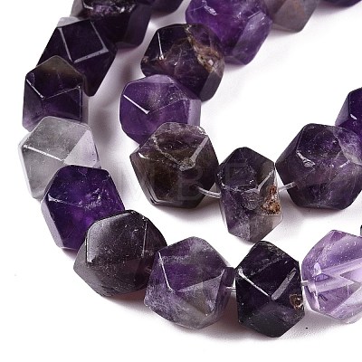 Natural Amethyst Beads Strands G-T138-44-1