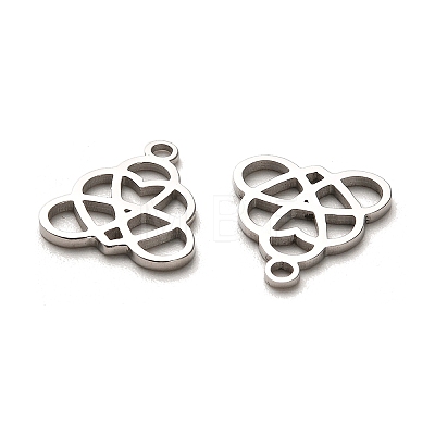 316 Surgical Stainless Steel Charms STAS-H190-03P-04-1