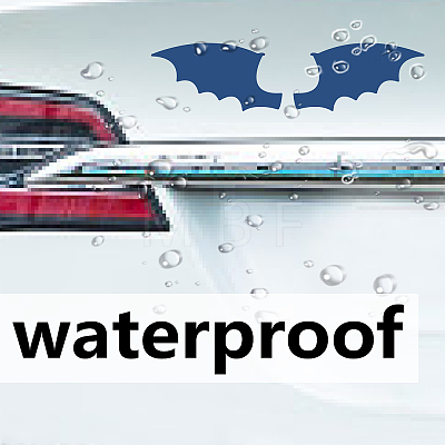 4Pcs 4 Styles PET Waterproof Self-adhesive Car Stickers DIY-WH0308-225A-001-1