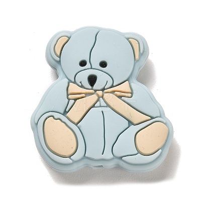 Bear Silicone Focal Beads SIL-D008-01A-1