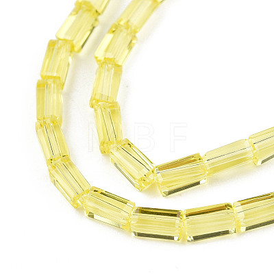 Transparent Glass Beads Strands GLAA-N052-03-C01-1
