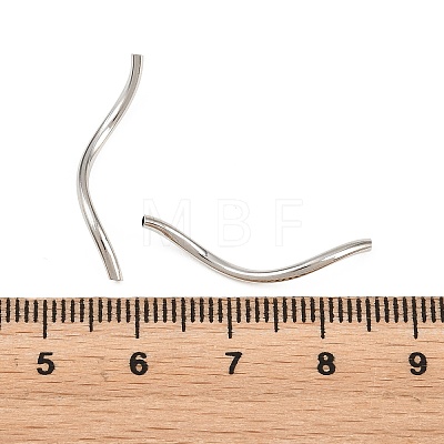 Brass Tube Beads KK-H292-59A-P-1