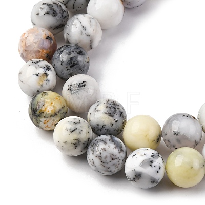 Natural Pink Opal Beads Strands G-RM250109-C5-1
