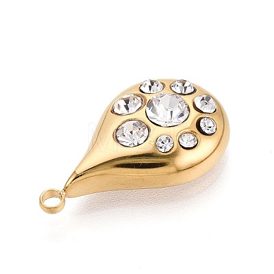 303 Stainless Steel Pendants STAS-Q110-27G-1