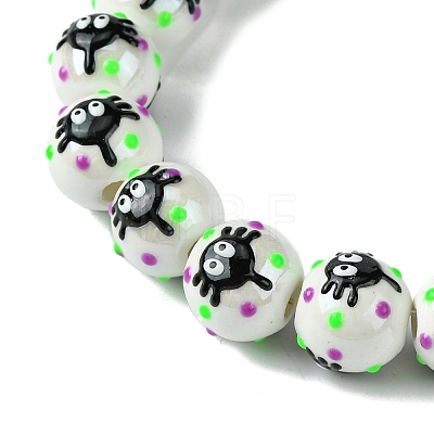 Handmade Porcelain Beads Strands PORC-A025-01F-1