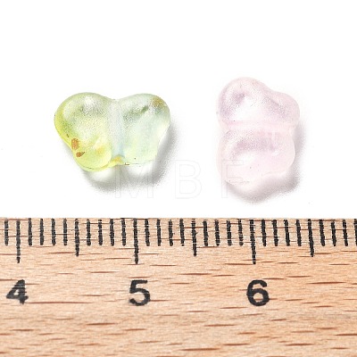 Gradient Color Transparent Acrylic Beads LS-OACR-M023-05G-1