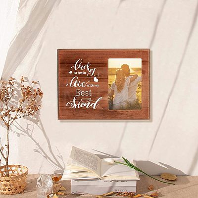 Olycraft MDF Photo Frames DJEW-OC0001-05F-1