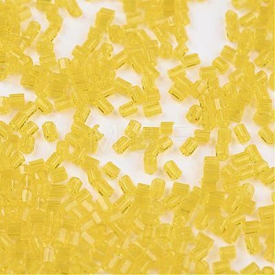 11/0 Two Cut Round Hole Glass Seed Beads SEED-G006-2mm-10-1