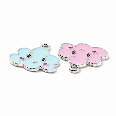 Alloy Enamel Pendants ENAM-B054-12P-1