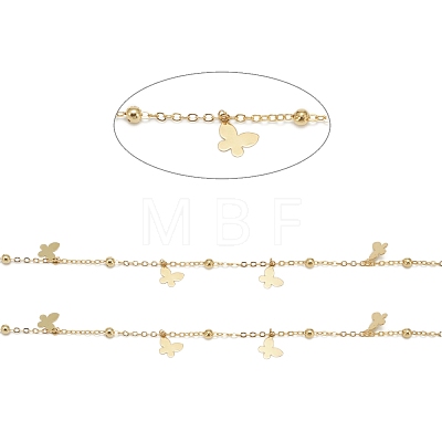 Handmade Brass Satellite Chains CHC-K011-08G-1