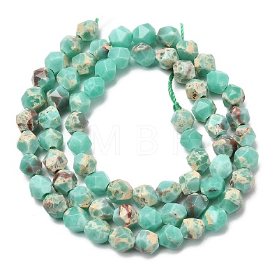 Synthetic Shoushan Stone Beads Strands G-Z119-A01-01A-1